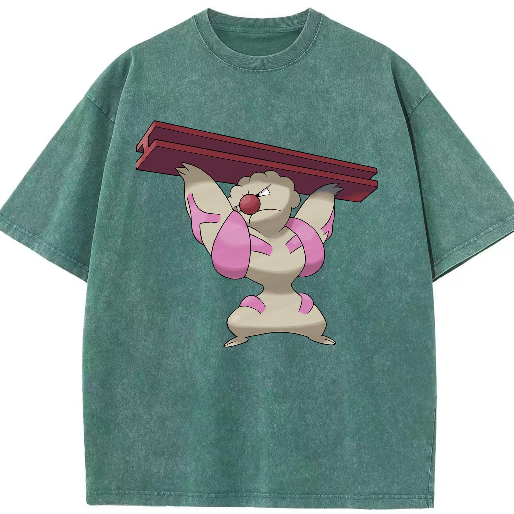 （画像用） ポケットモンスター Pokémon 綿100% ヴィンテージ風 半袖Tシャツ（フロントプリント）